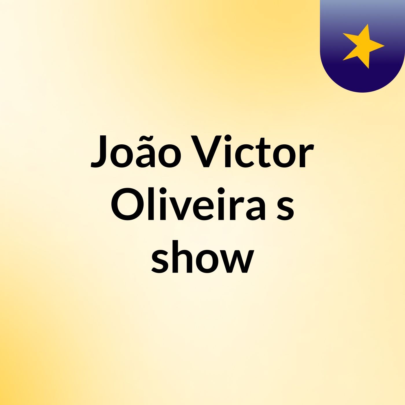 João Victor Oliveira's show