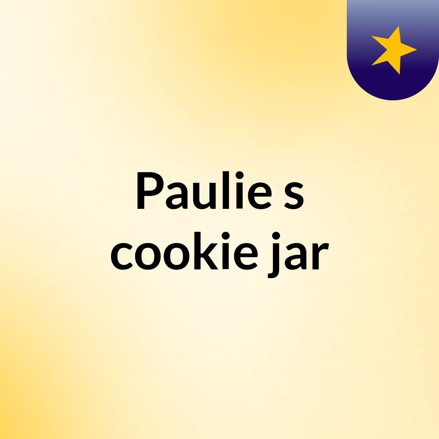 Paulie's cookie jar