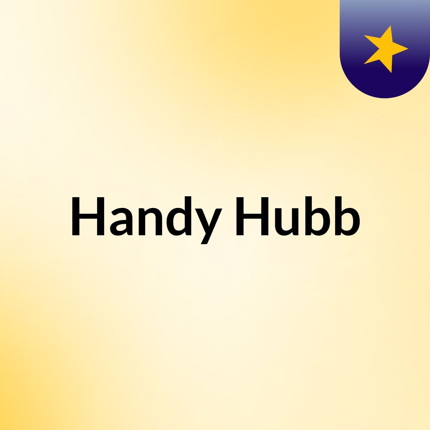 Handy Hubb podcast artwork