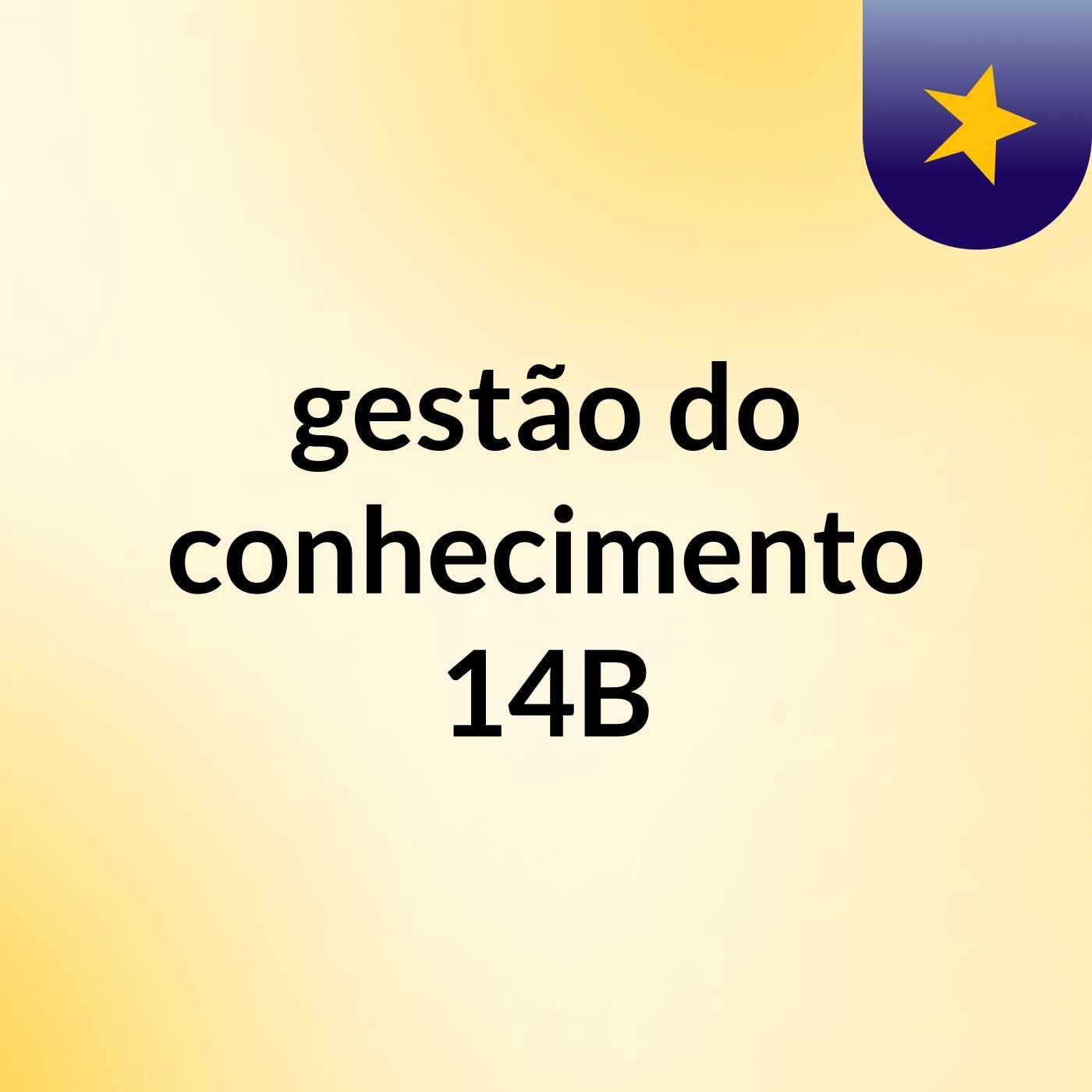 gestão do conhecimento 14B