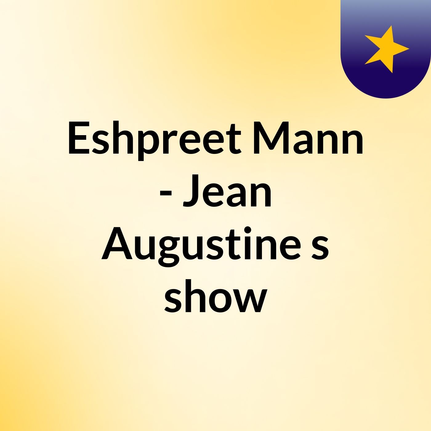 Eshpreet Mann - Jean Augustine's show