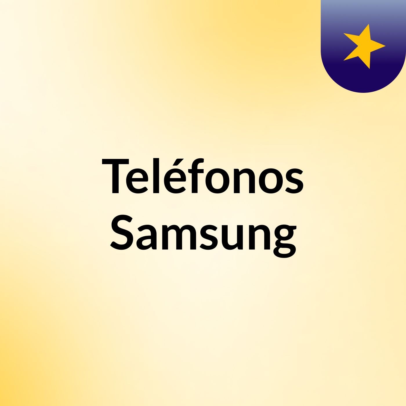 Teléfonos Samsung