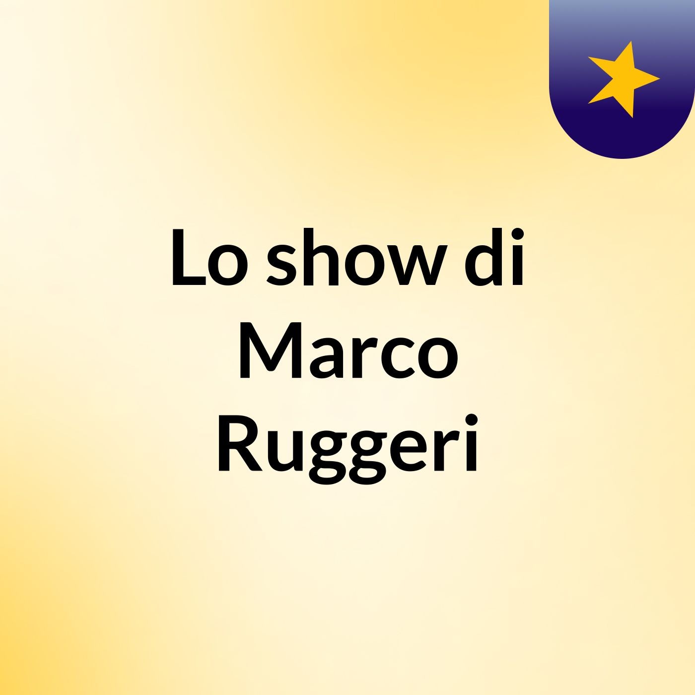 Lo show di Marco Ruggeri