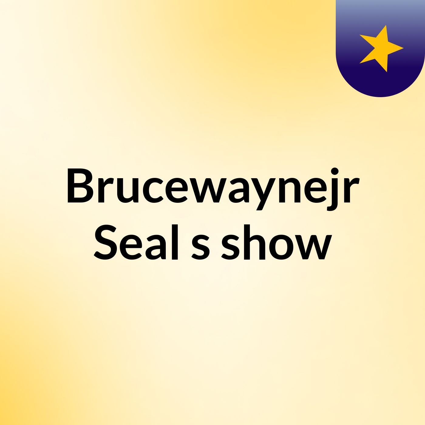 Brucewaynejr Seal's show