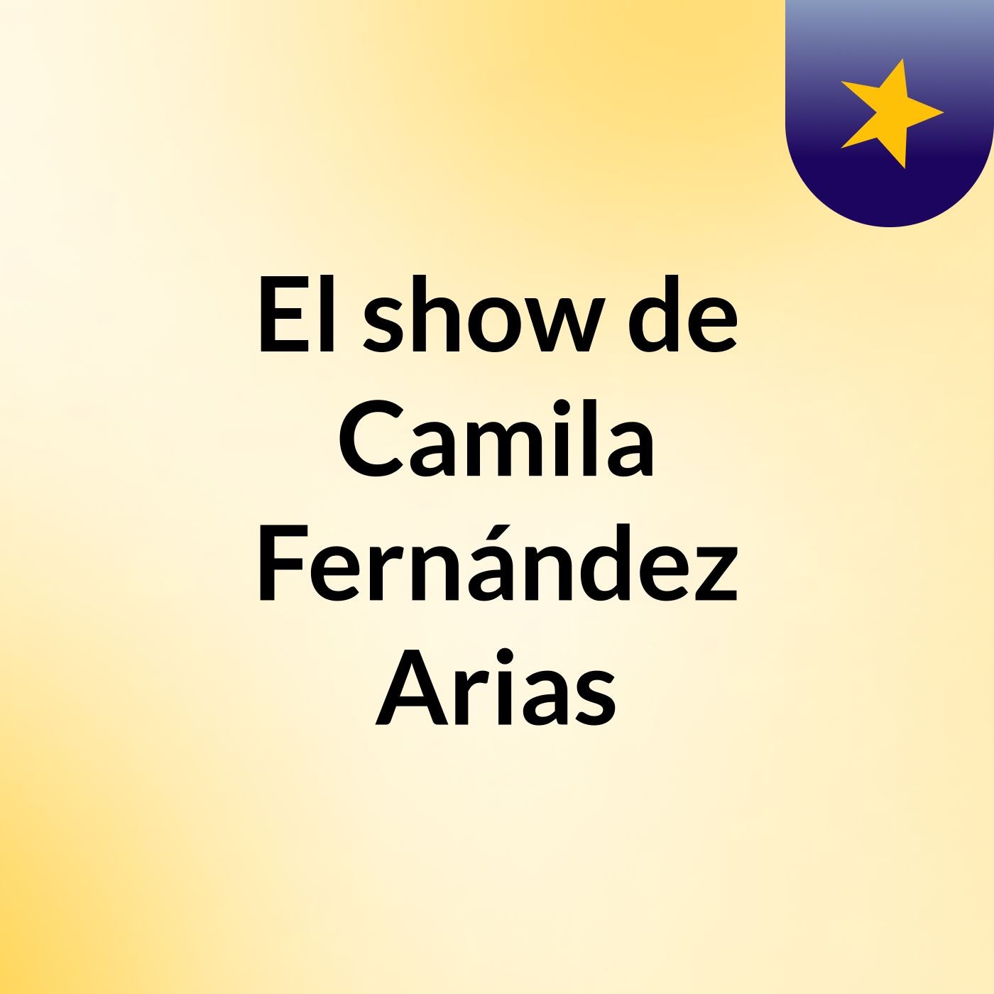 El show de Camila Fernández Arias