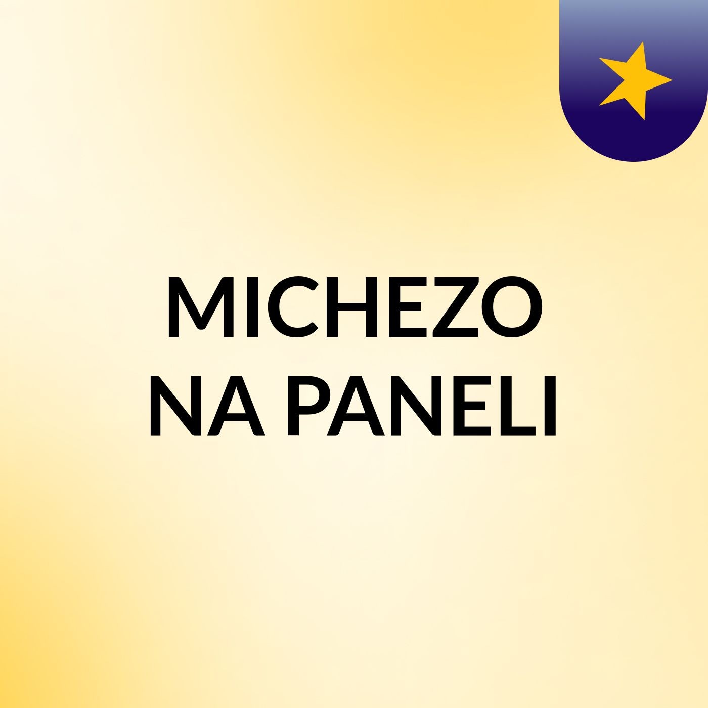 MICHEZO NA PANELI