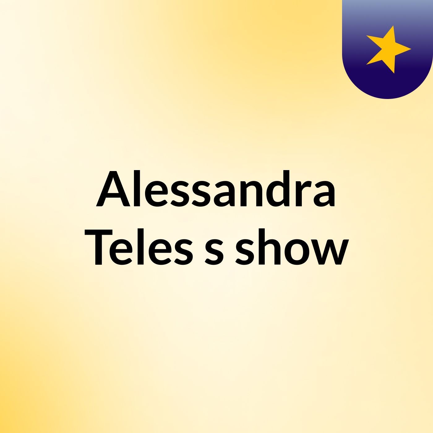 Alessandra Teles's show