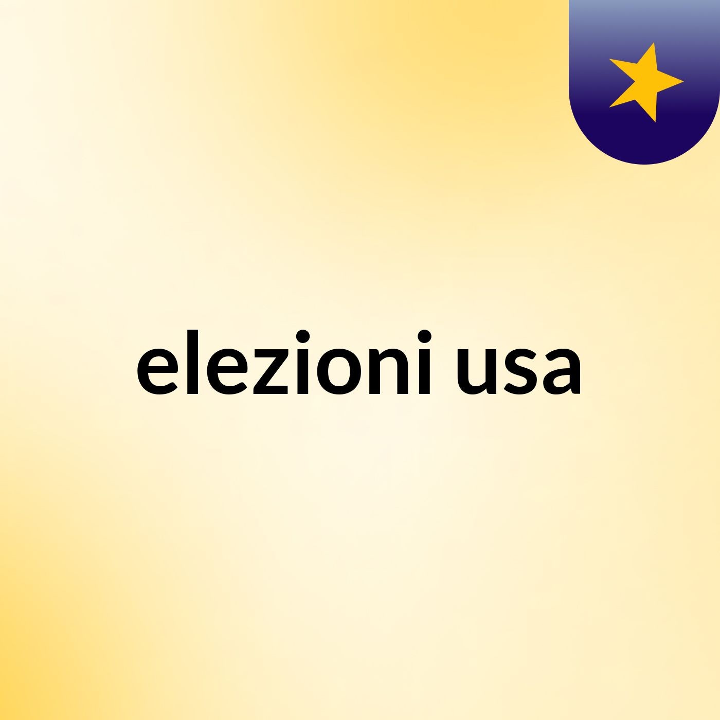 elezioni usa podcast artwork