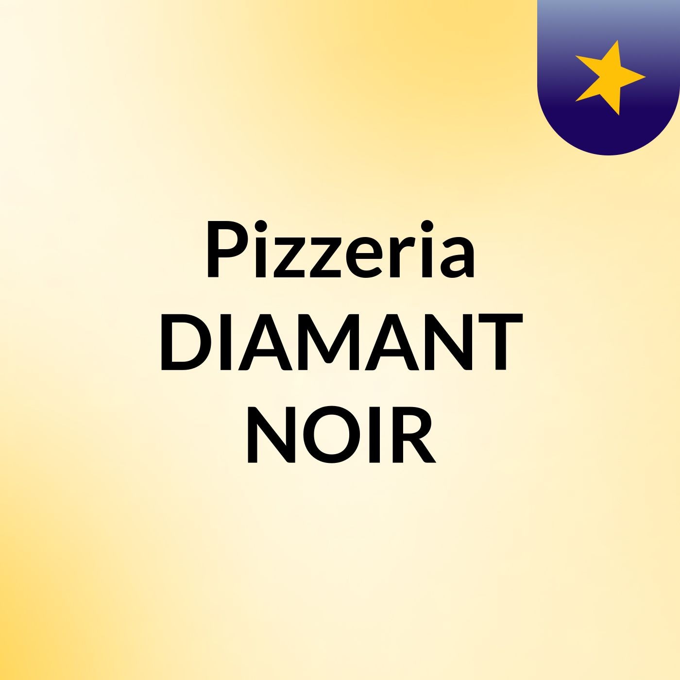 Pizzeria DIAMANT NOIR podcast artwork