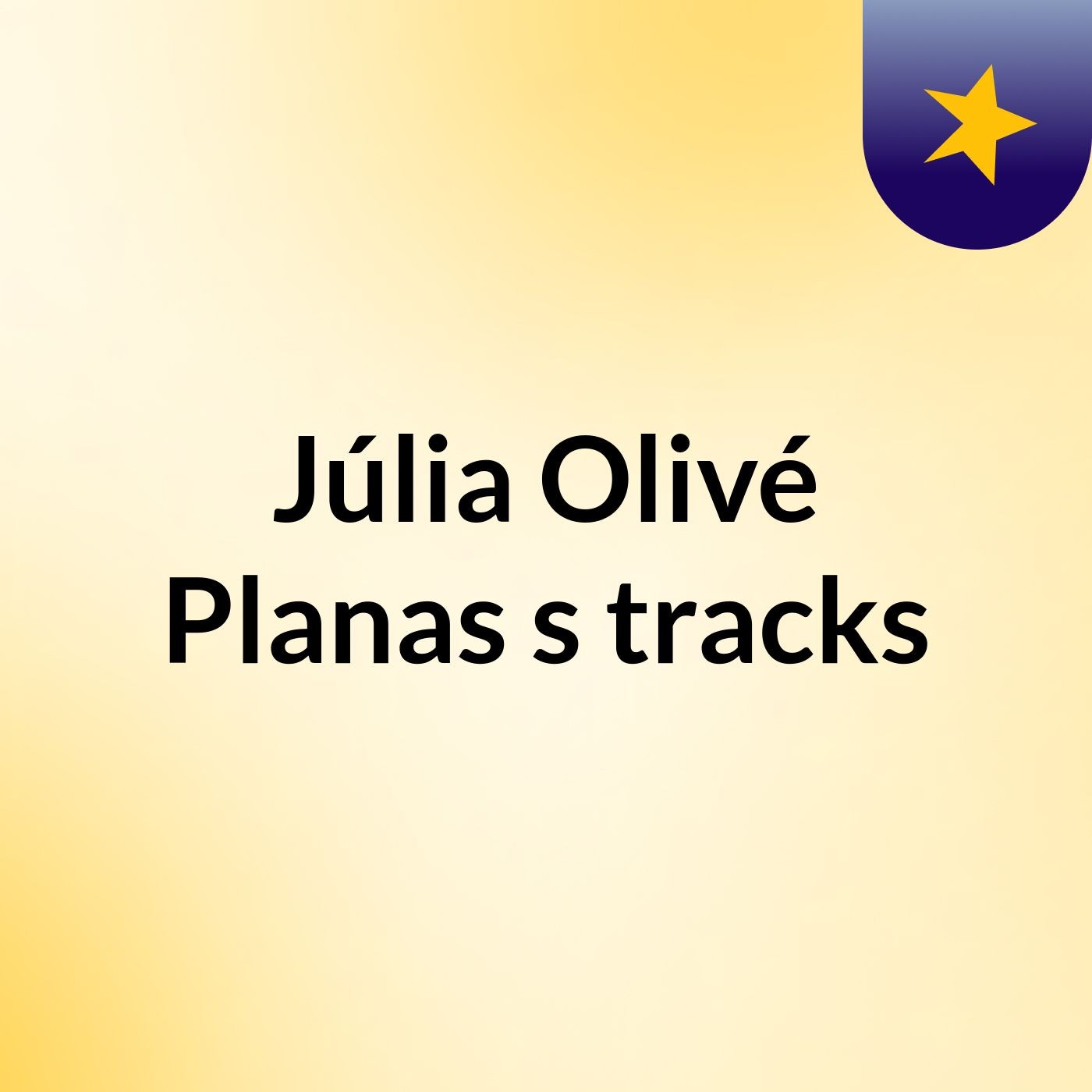 Júlia Olivé Planas's tracks