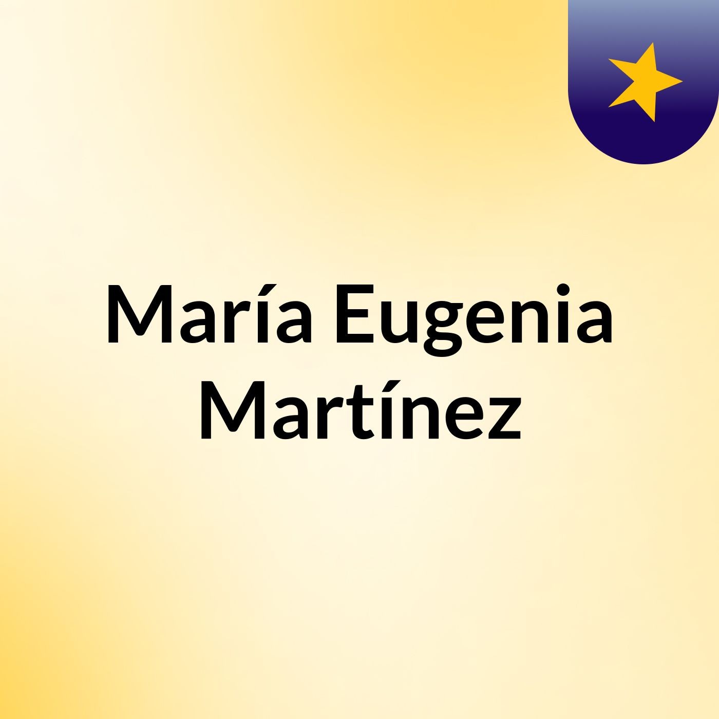 María Eugenia Martínez