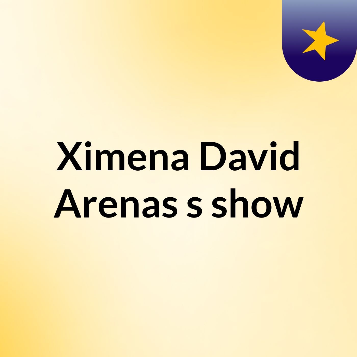 Ximena David Arenas's show