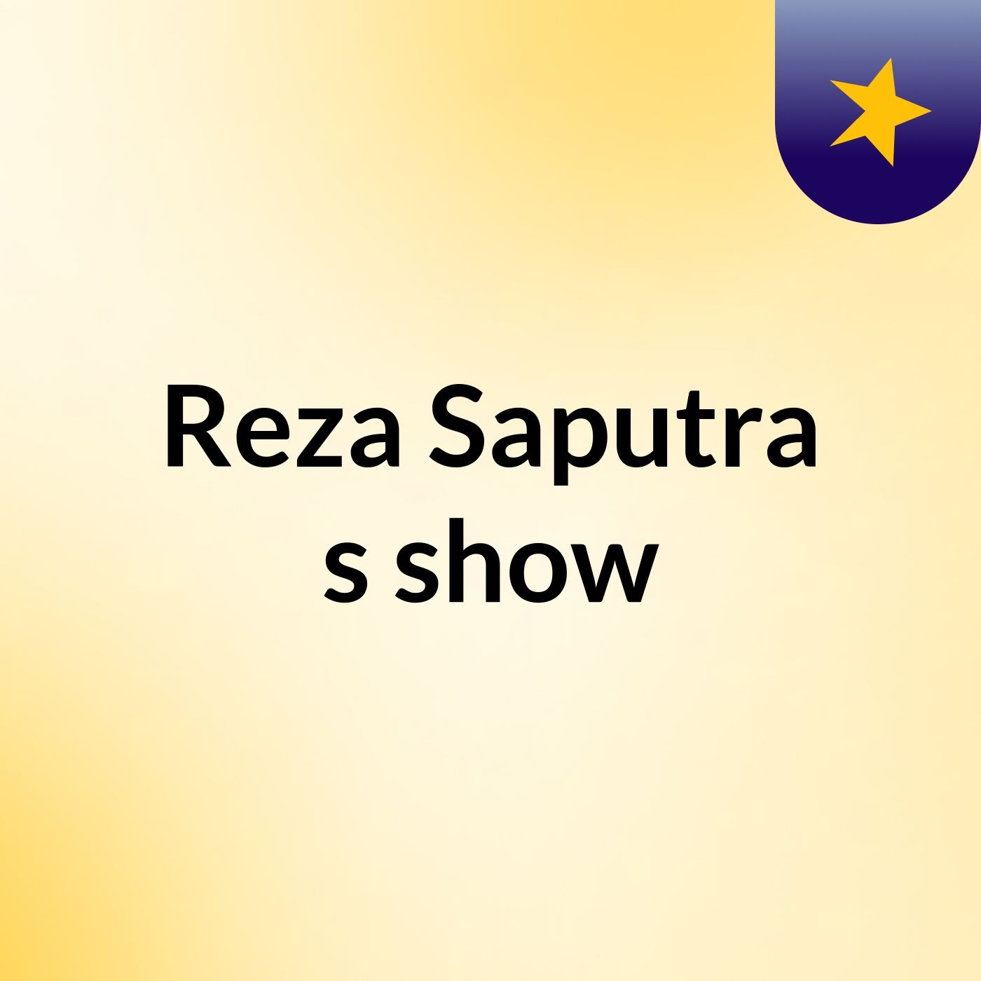 Reza Saputra's show