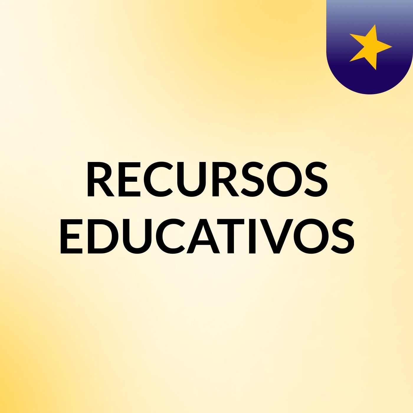 RECURSOS EDUCATIVOS