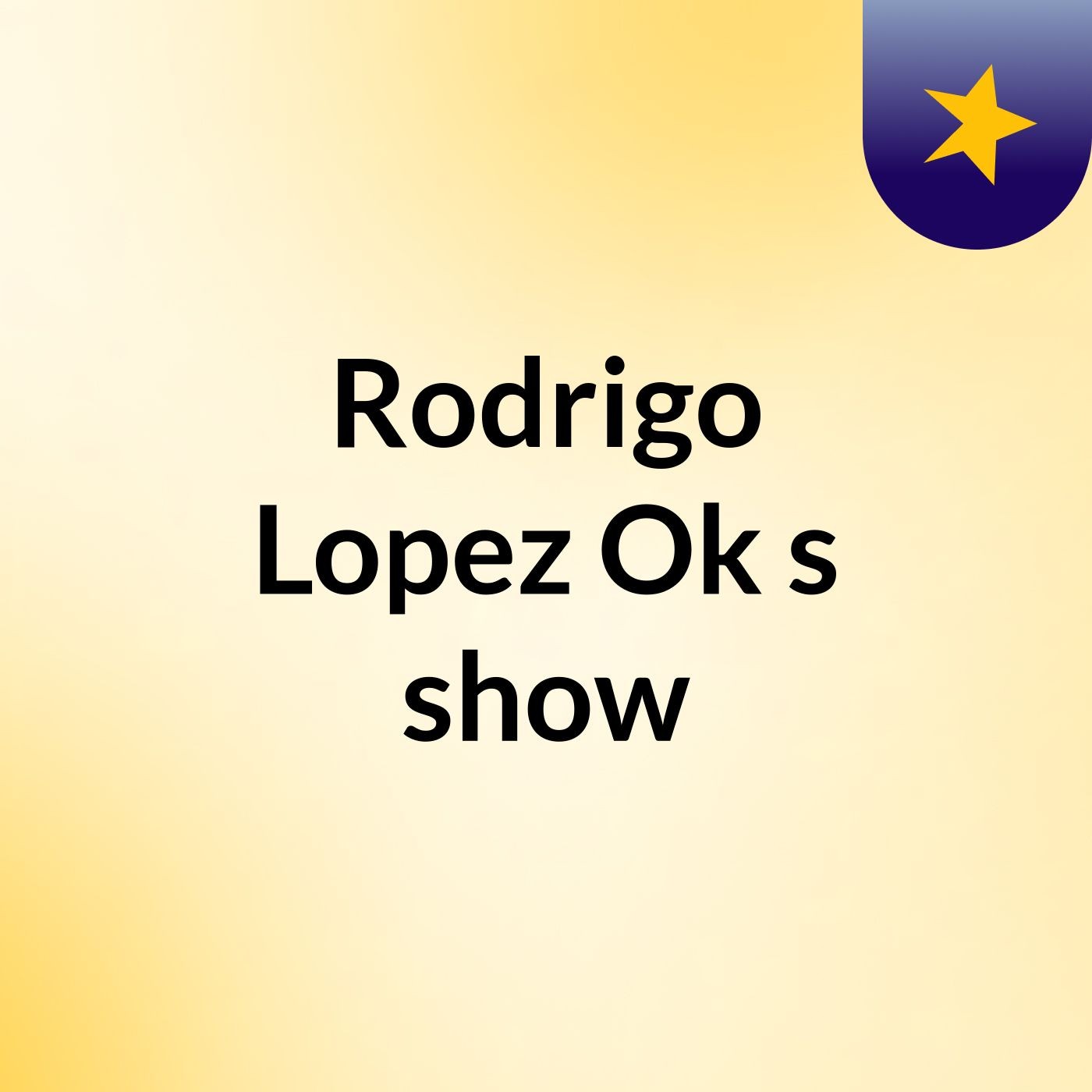 Rodrigo Lopez Ok\'s show