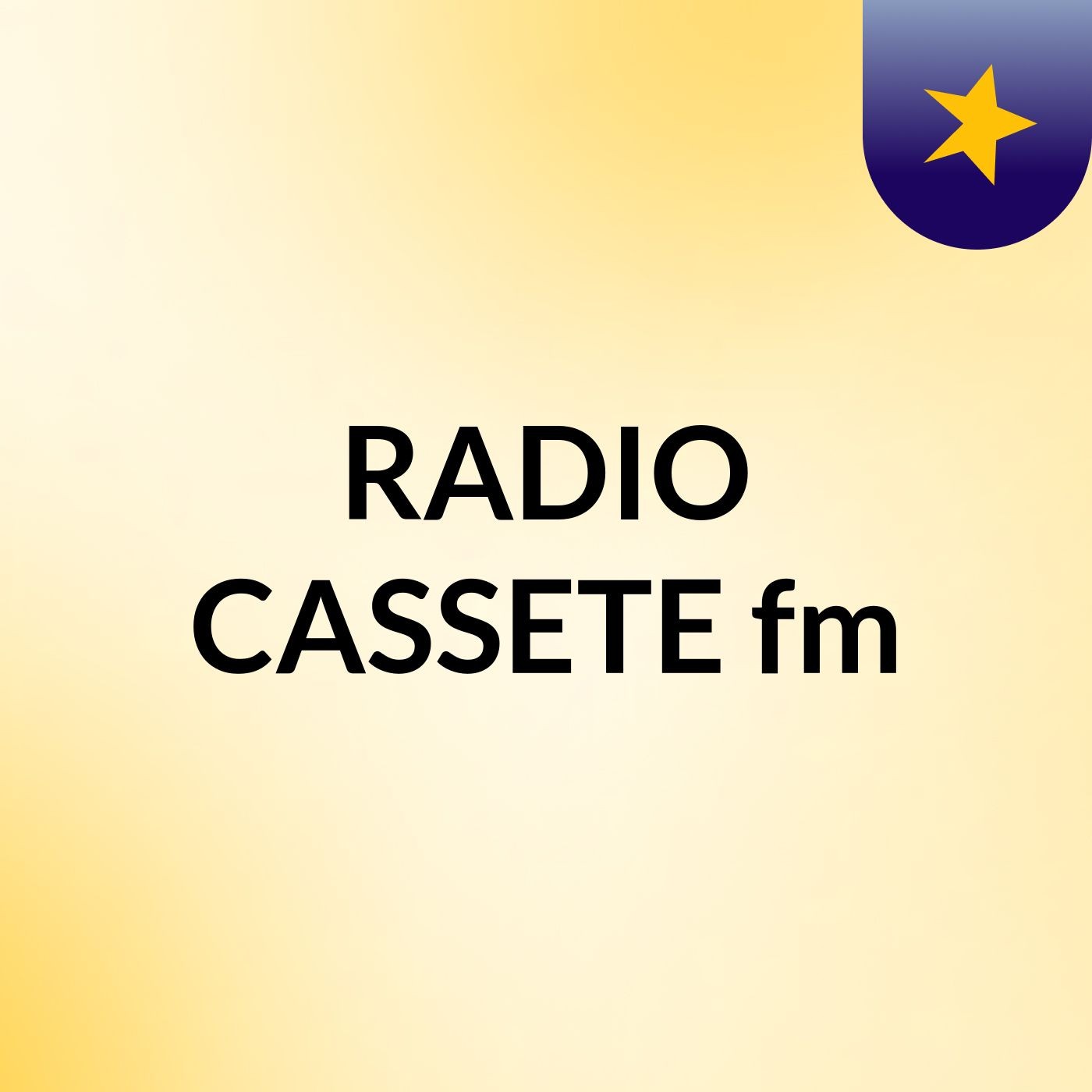 RADIO CASSETE fm