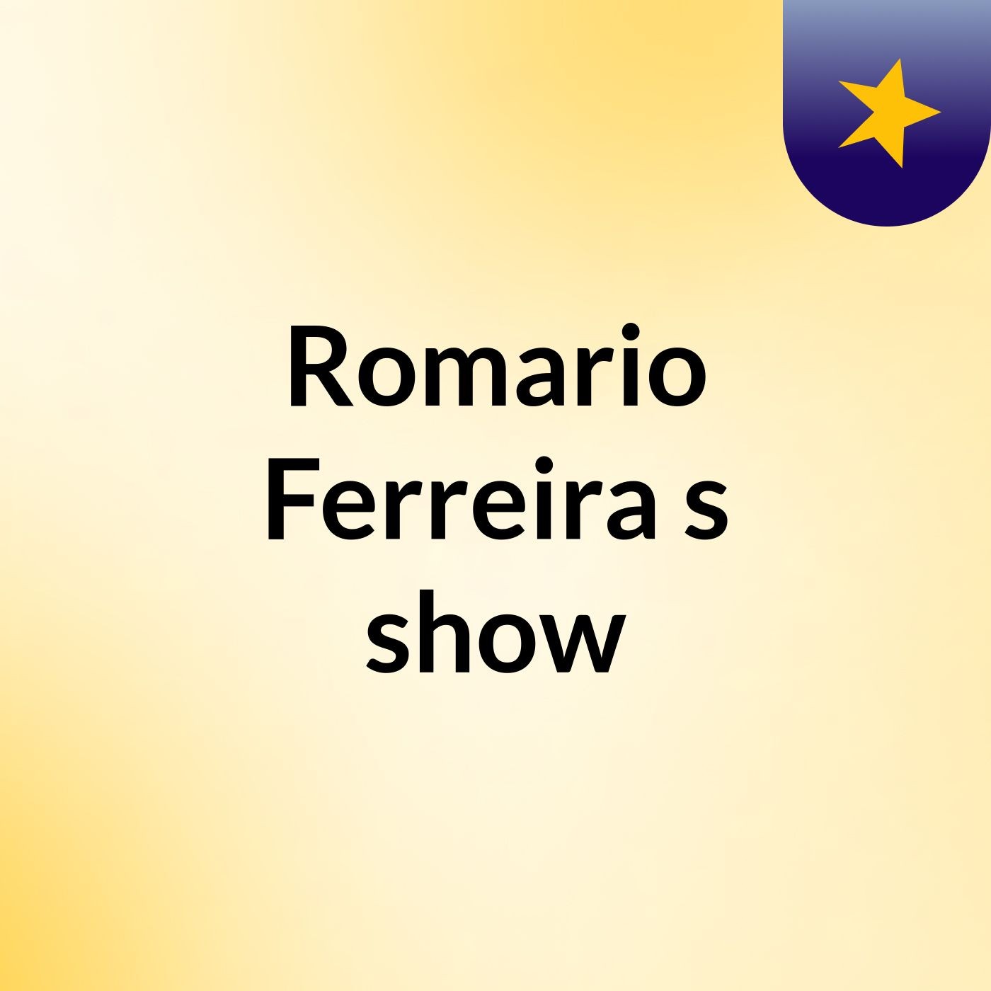 Romario Ferreira's show