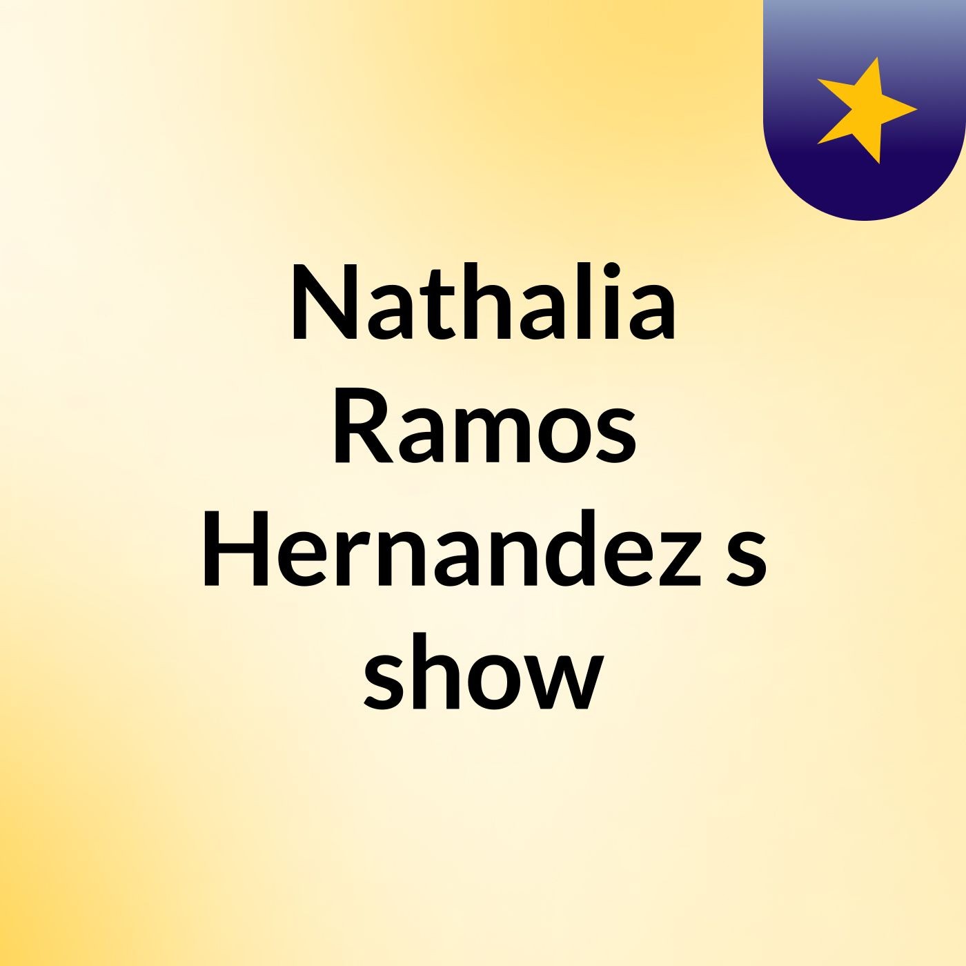Nathalia Ramos Hernandez's show