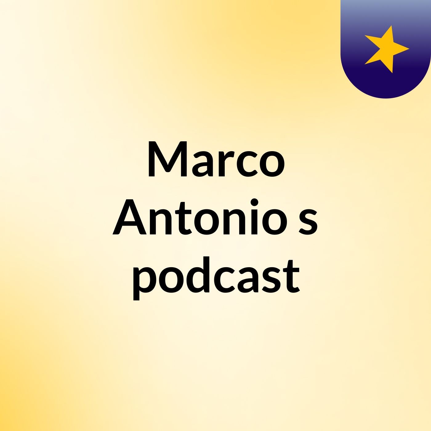 Marco Antonio's podcast