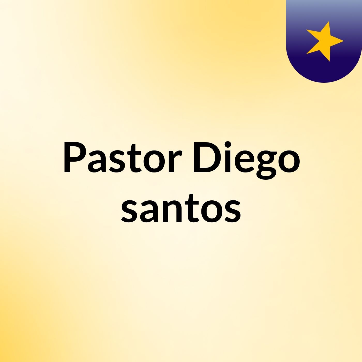 Pastor Diego santos