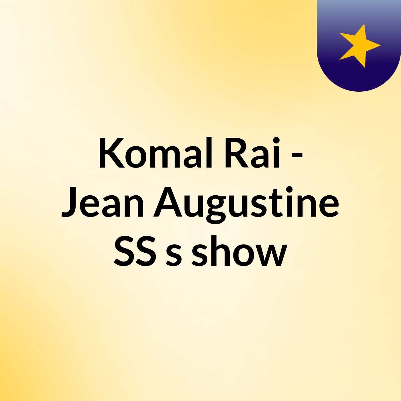 Komal Rai - Jean Augustine SS 's show