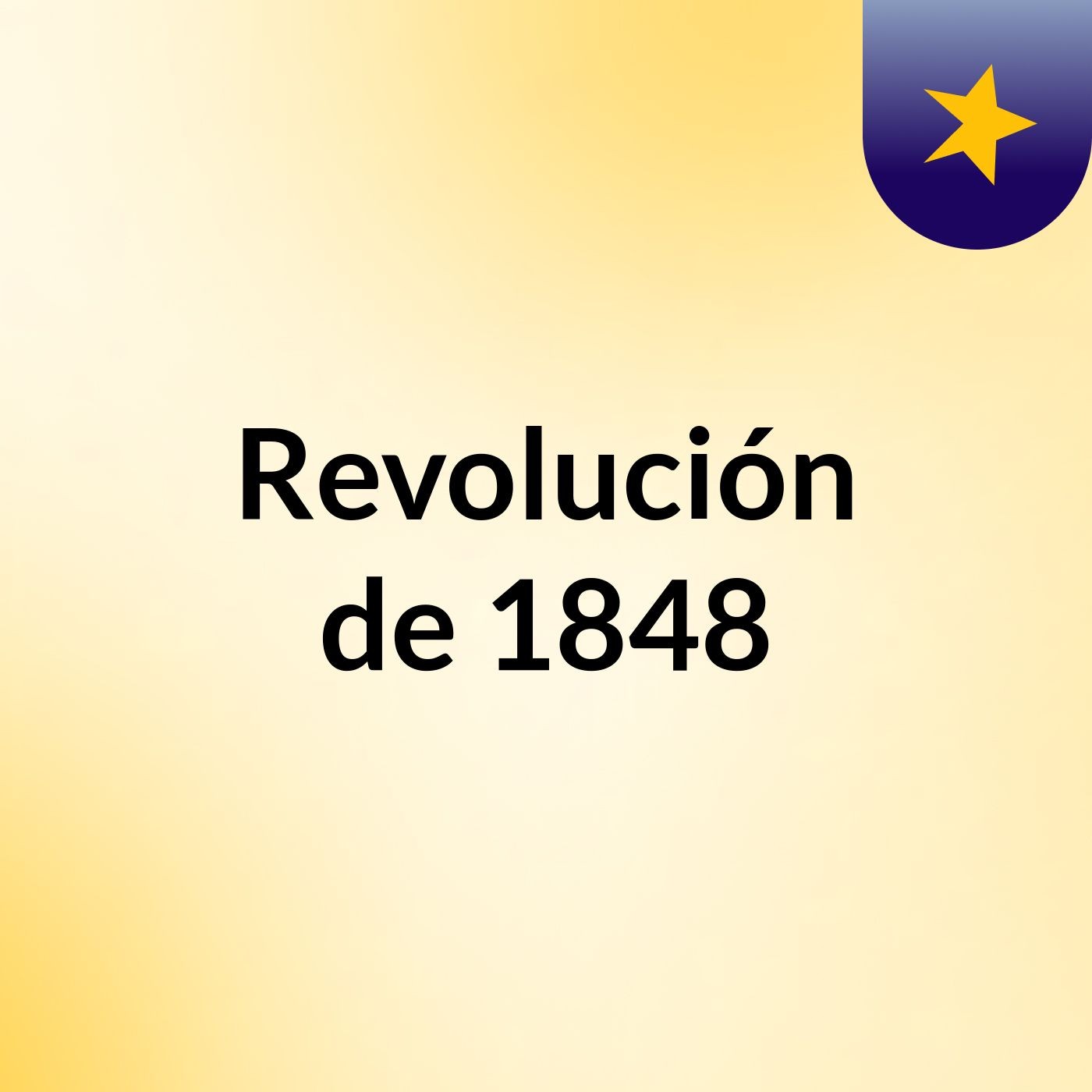 Revolución de 1848 podcast artwork