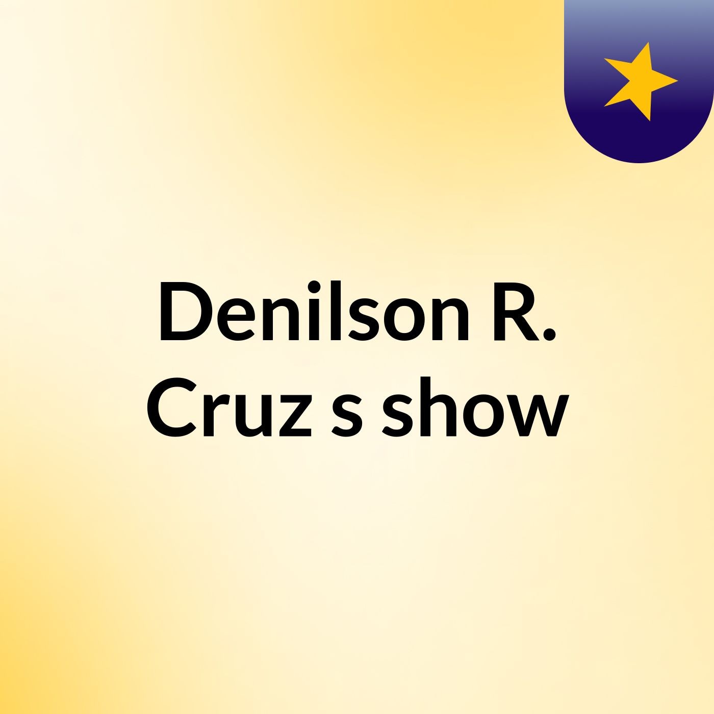 Denilson R. Cruz's show