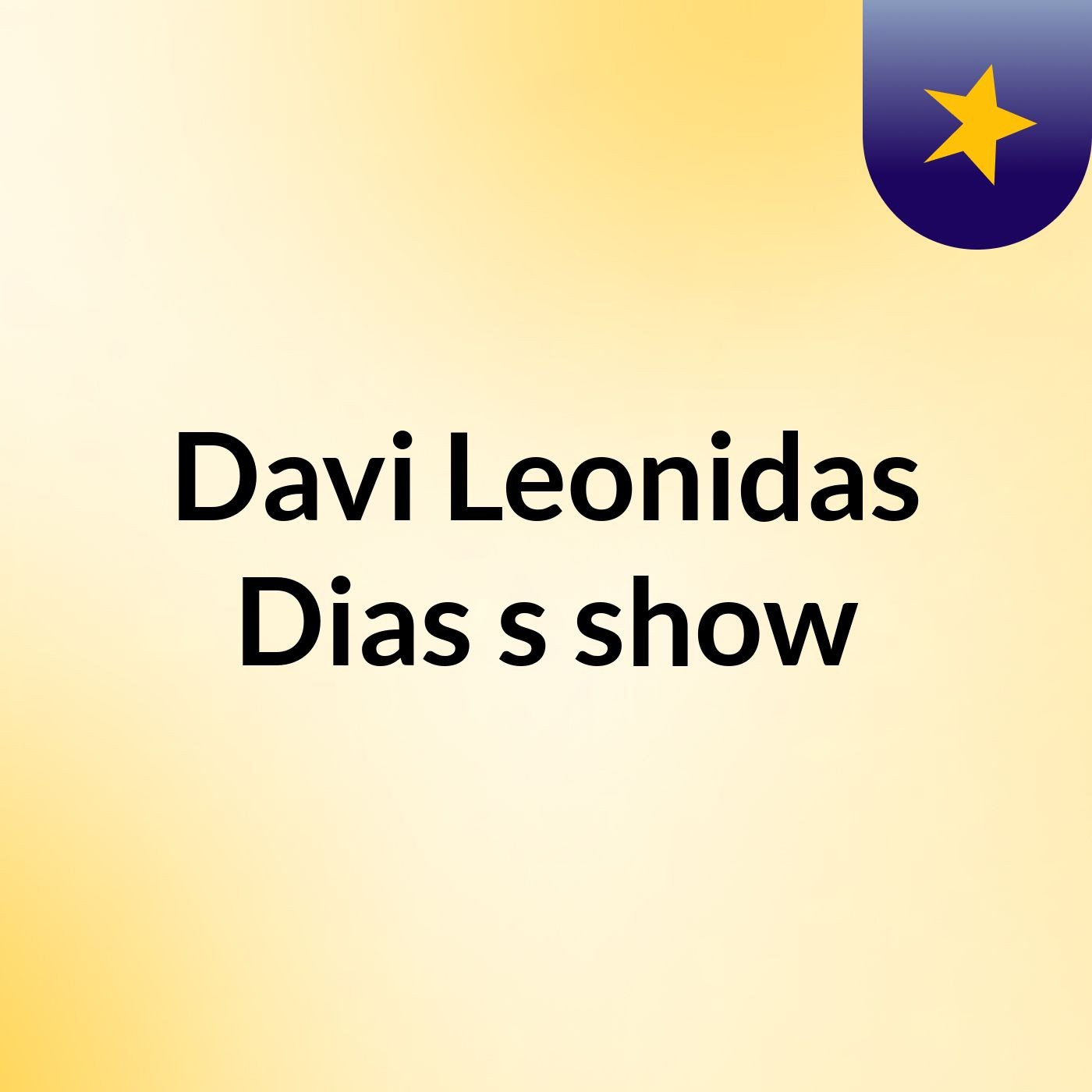 Davi Leonidas Dias's show