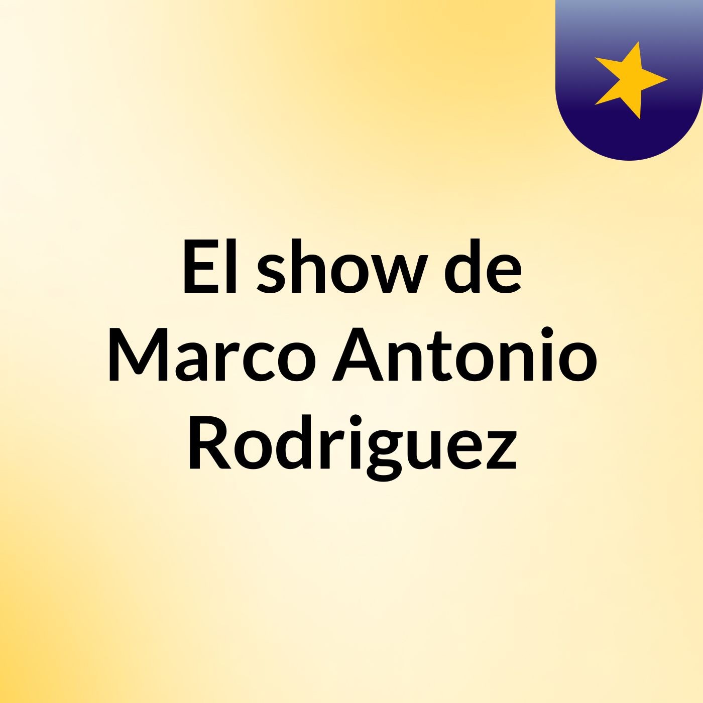 El show de Marco Antonio Rodriguez