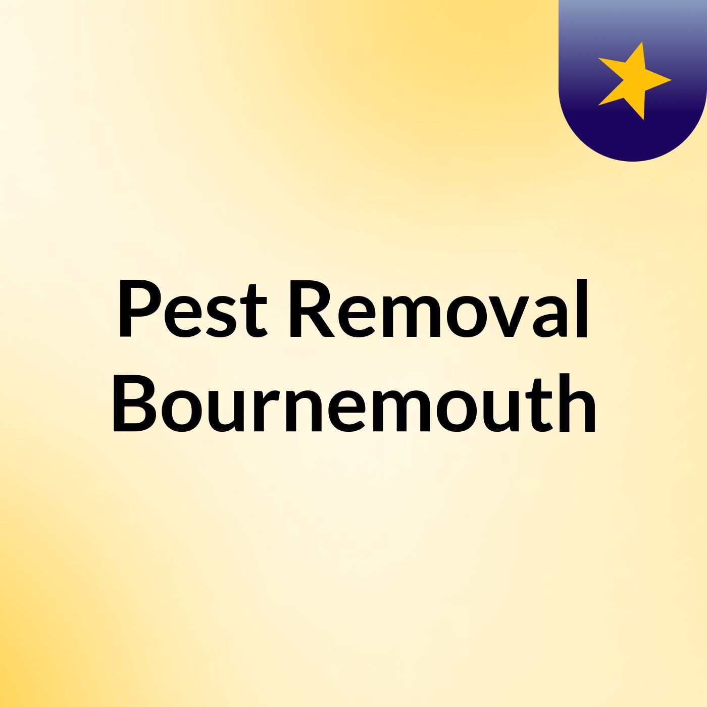 Pest Removal Bournemouth