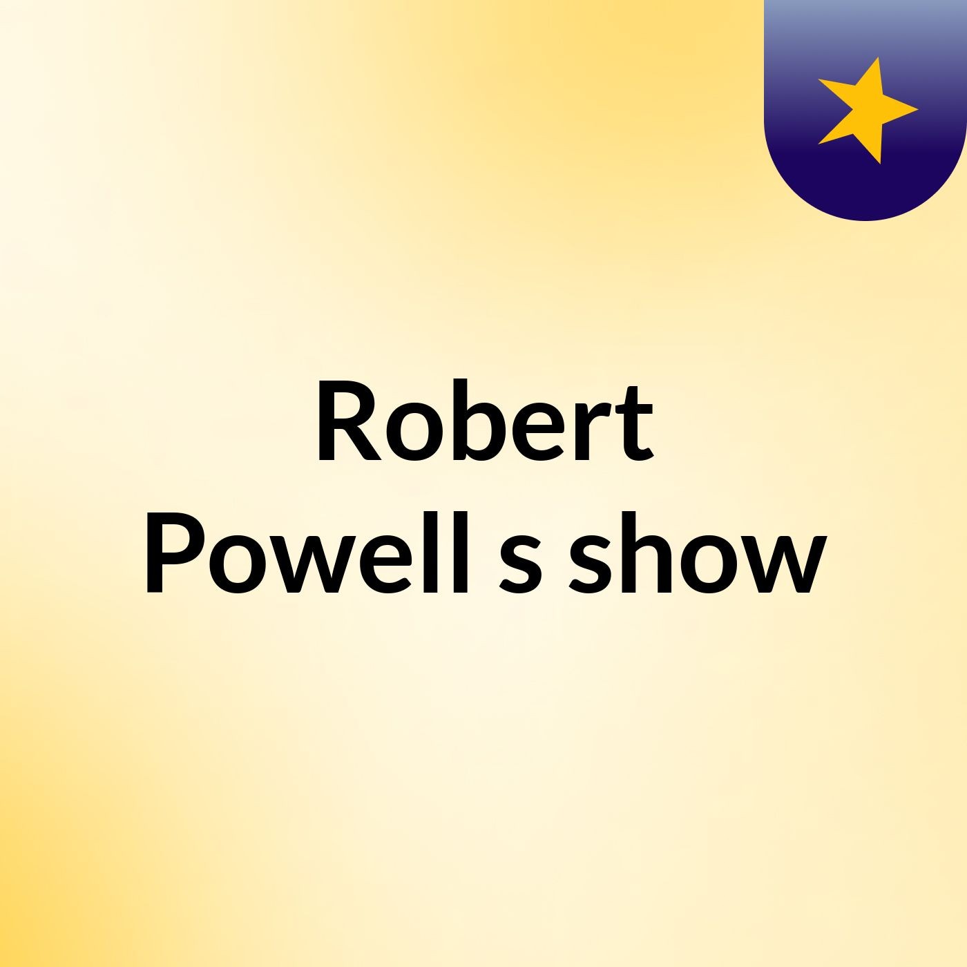 Robert Powell's show