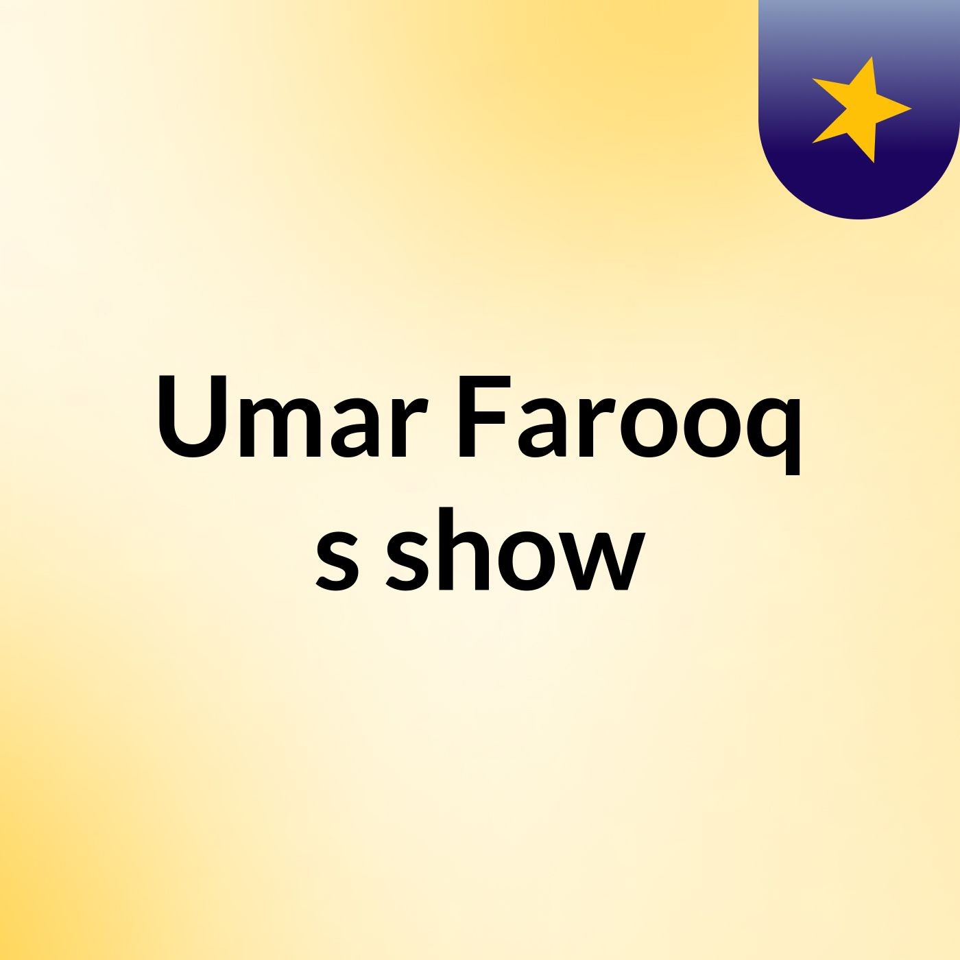Umar Farooq's show