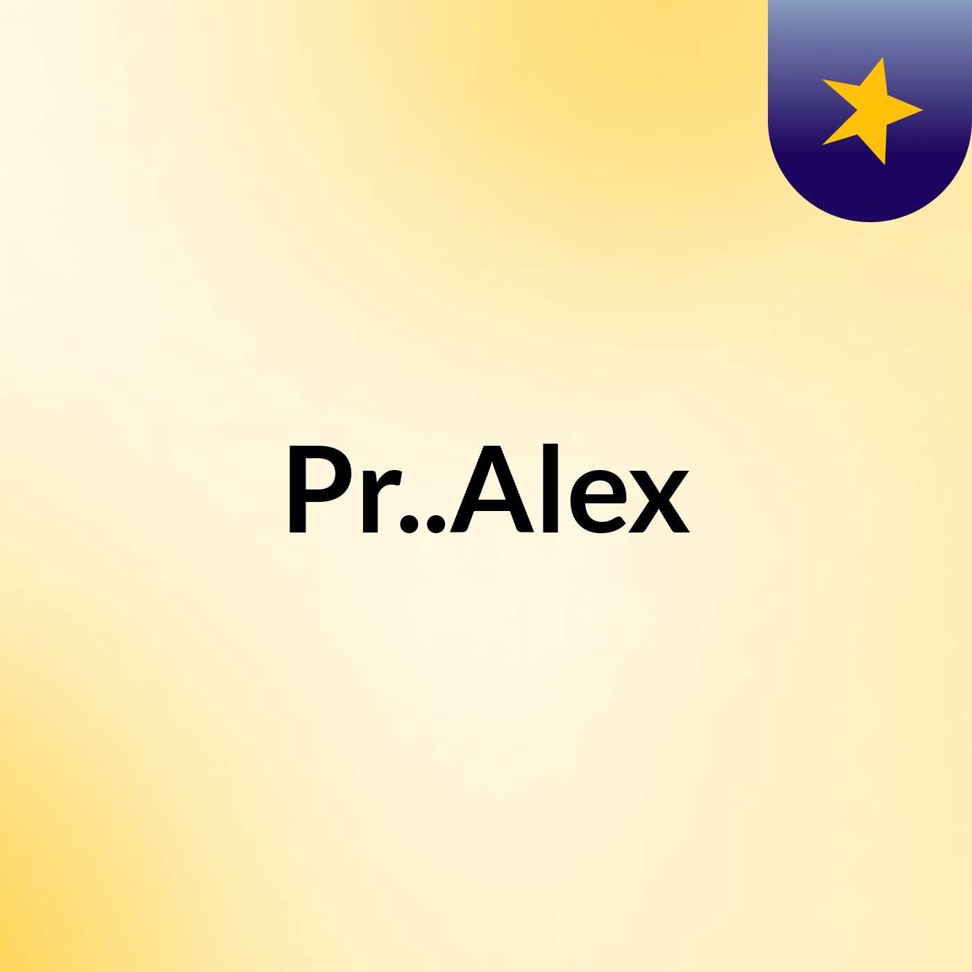 Pr..Alex cover art