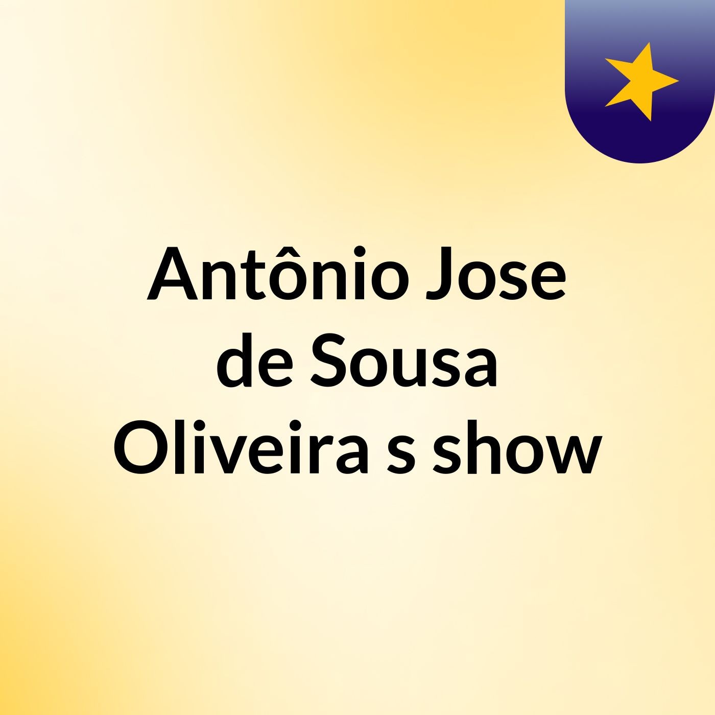 Antônio Jose de Sousa Oliveira's show