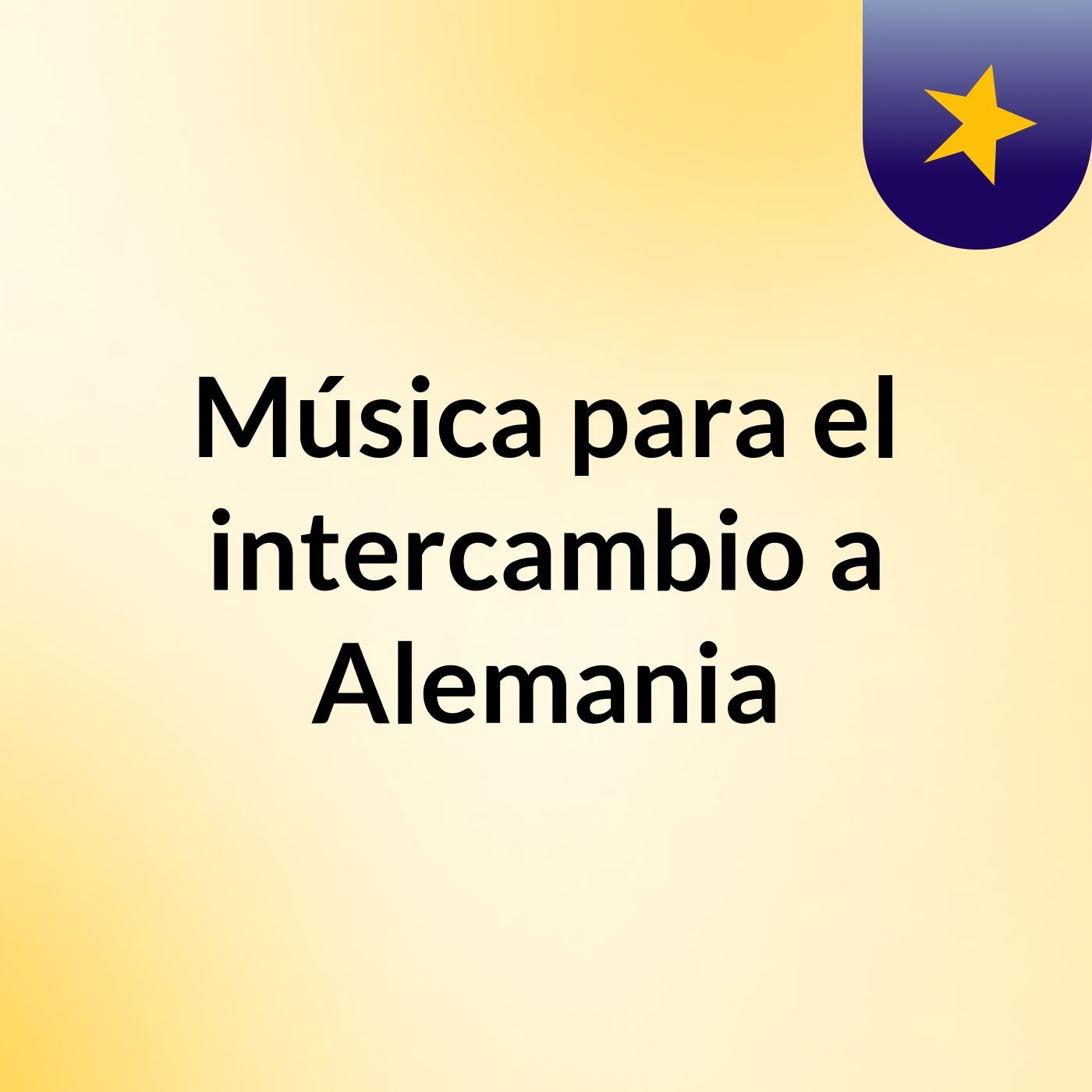 Música para el intercambio a Alemania