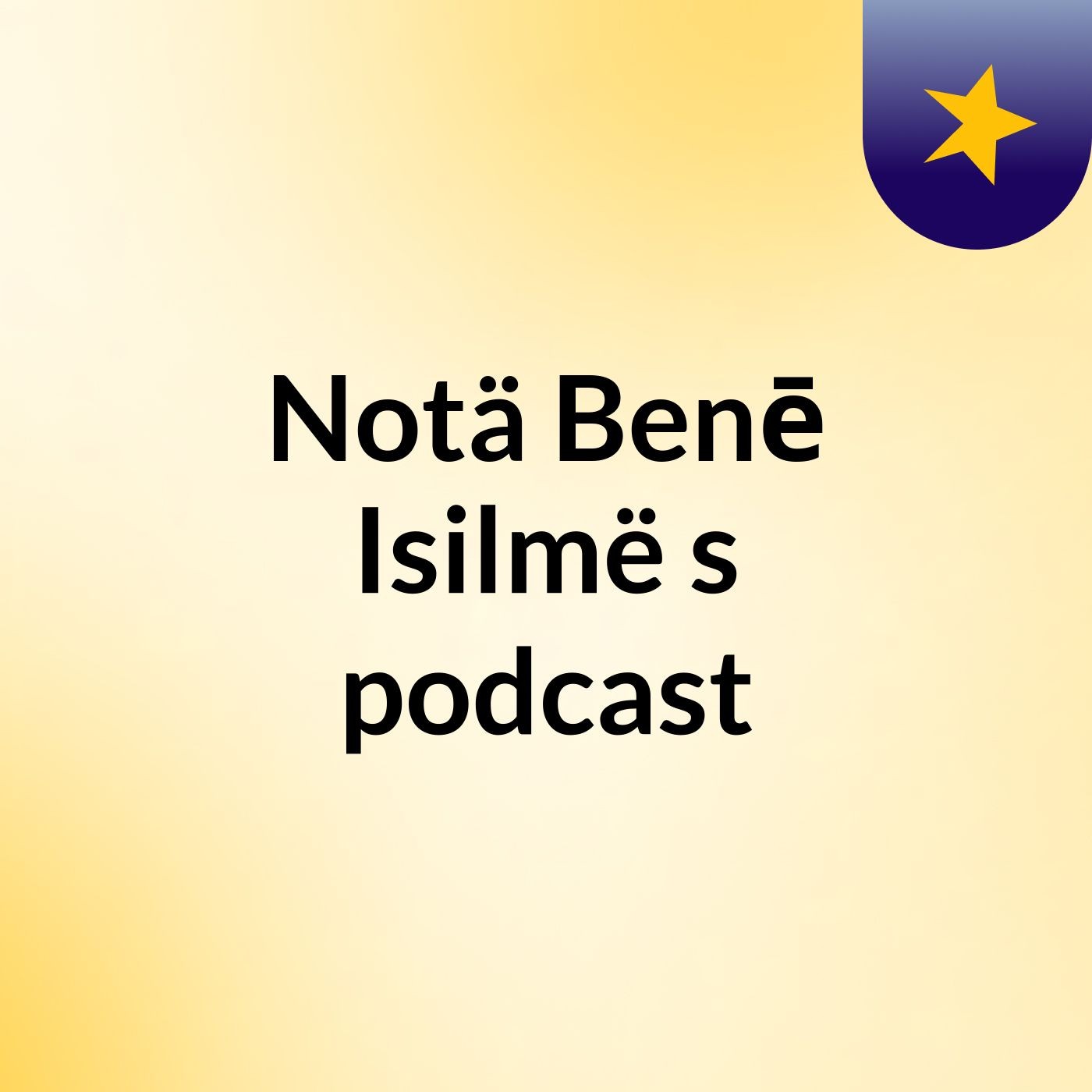 Notä Benē Isilmë's podcast podcast artwork
