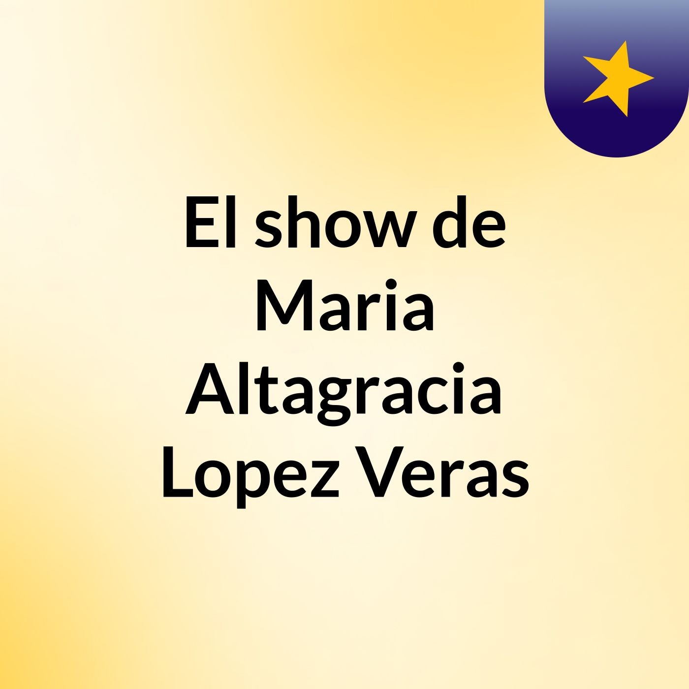 El show de Maria Altagracia Lopez Veras