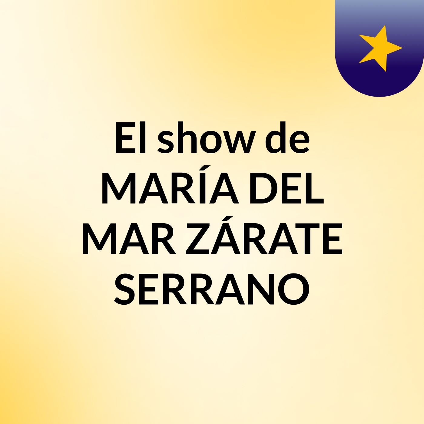 El show de MARÍA DEL MAR ZÁRATE SERRANO