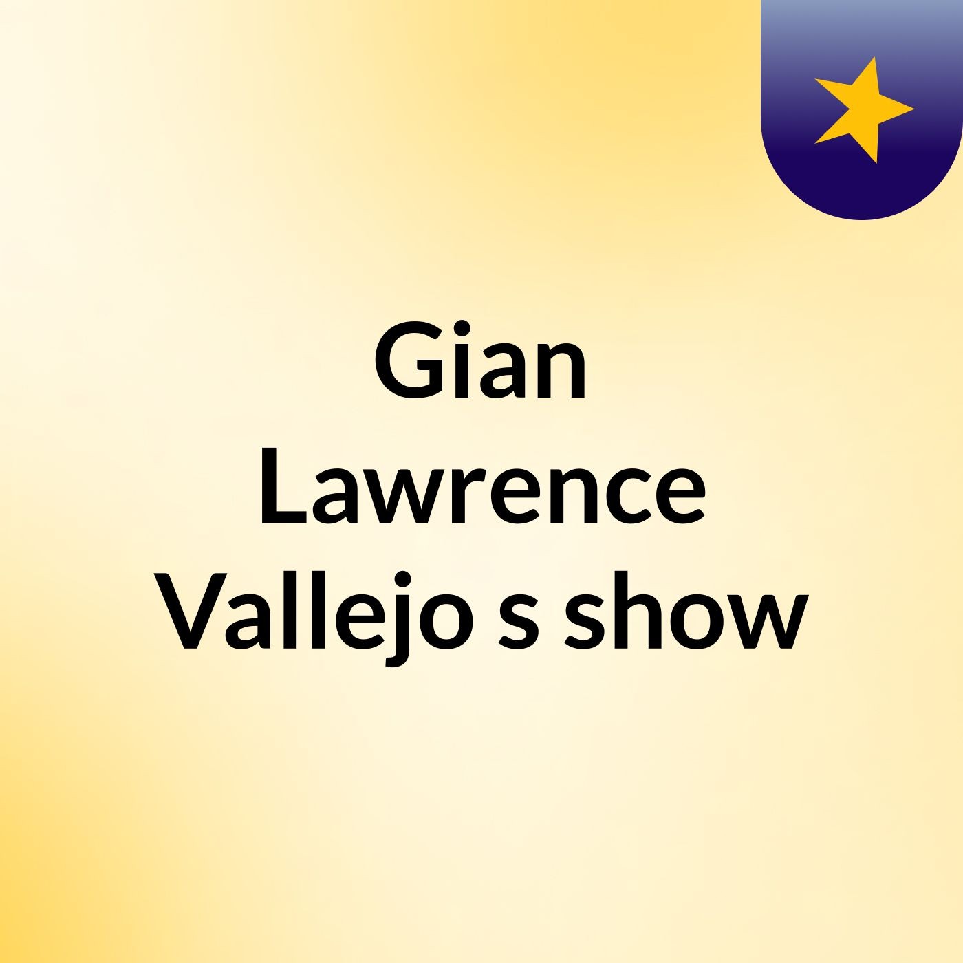 Gian Lawrence Vallejo's show