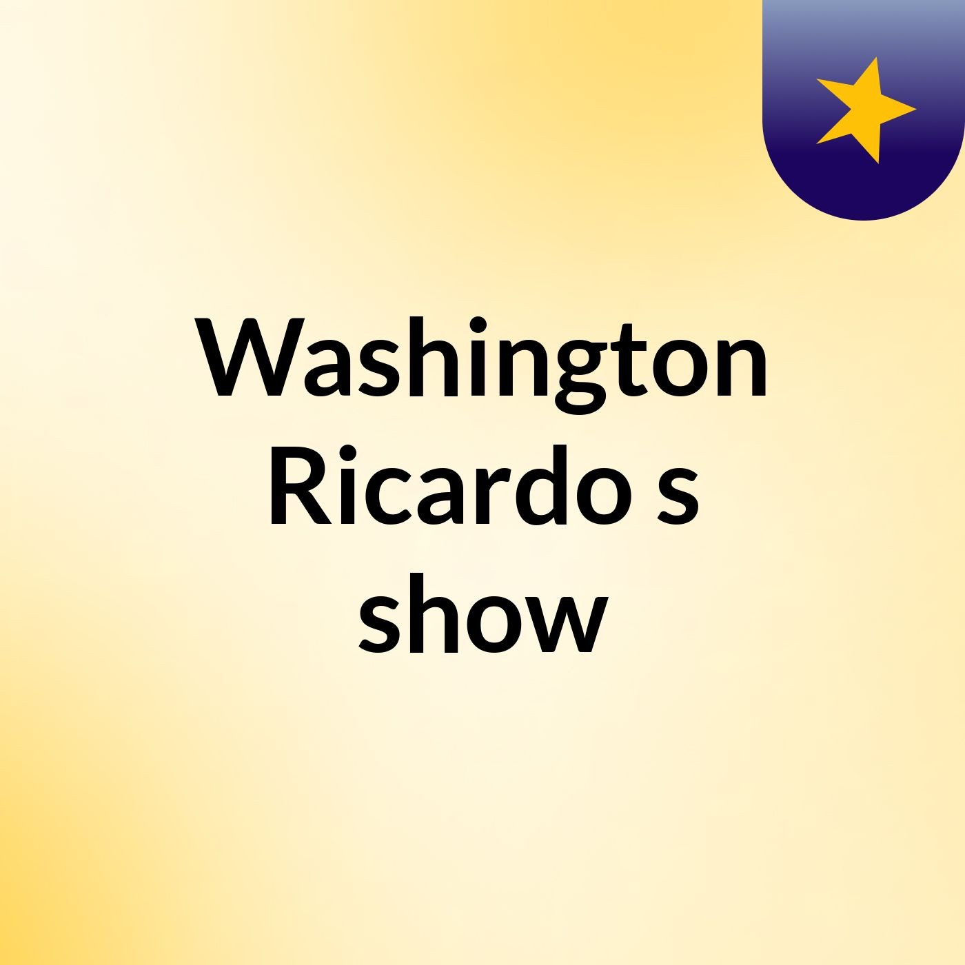 Washington Ricardo's show