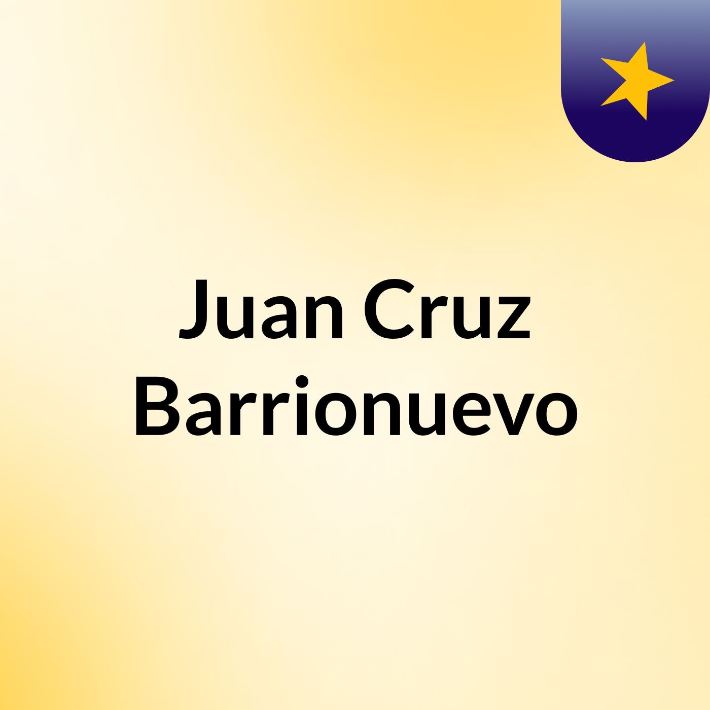 Juan Cruz Barrionuevo