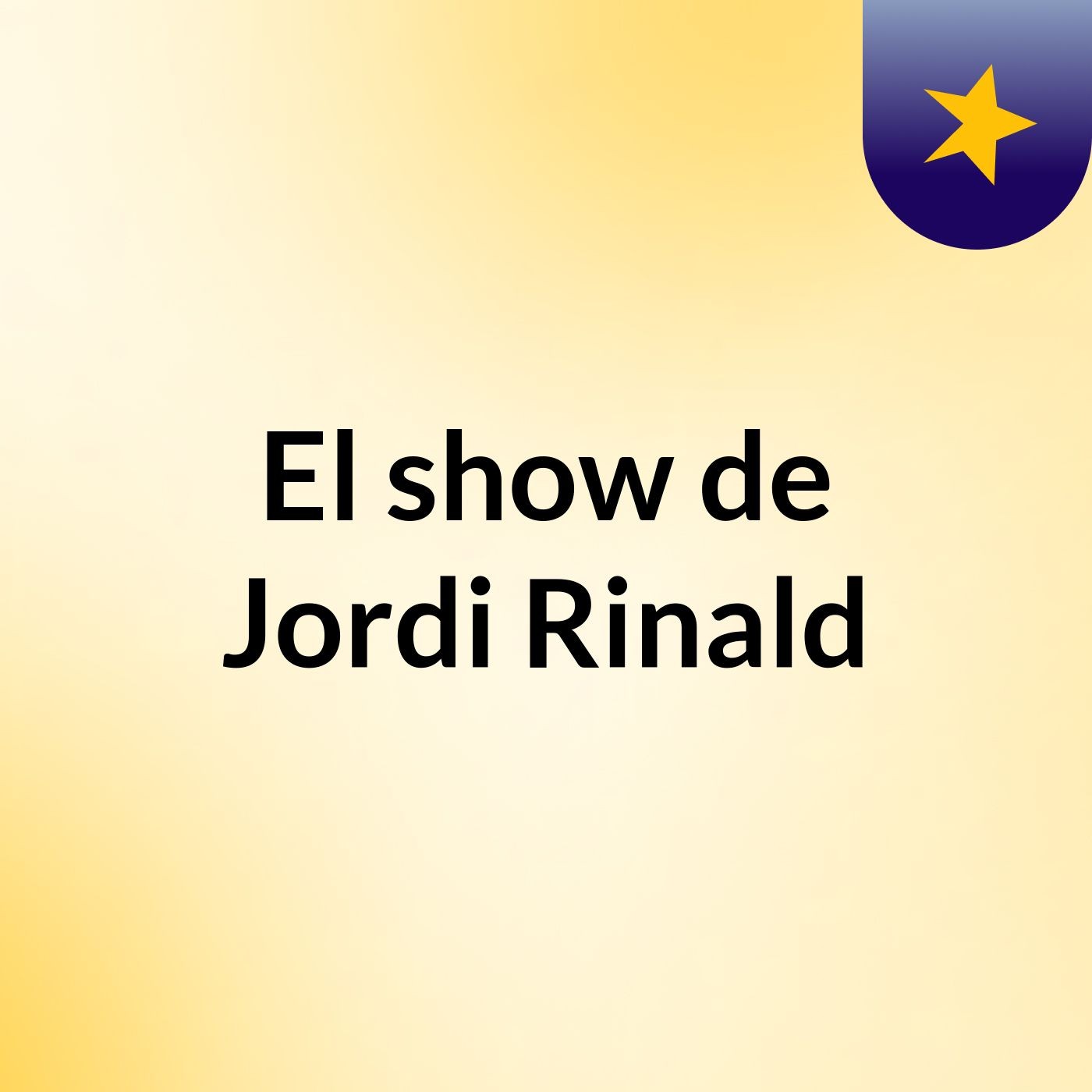El show de Jordi Rinald