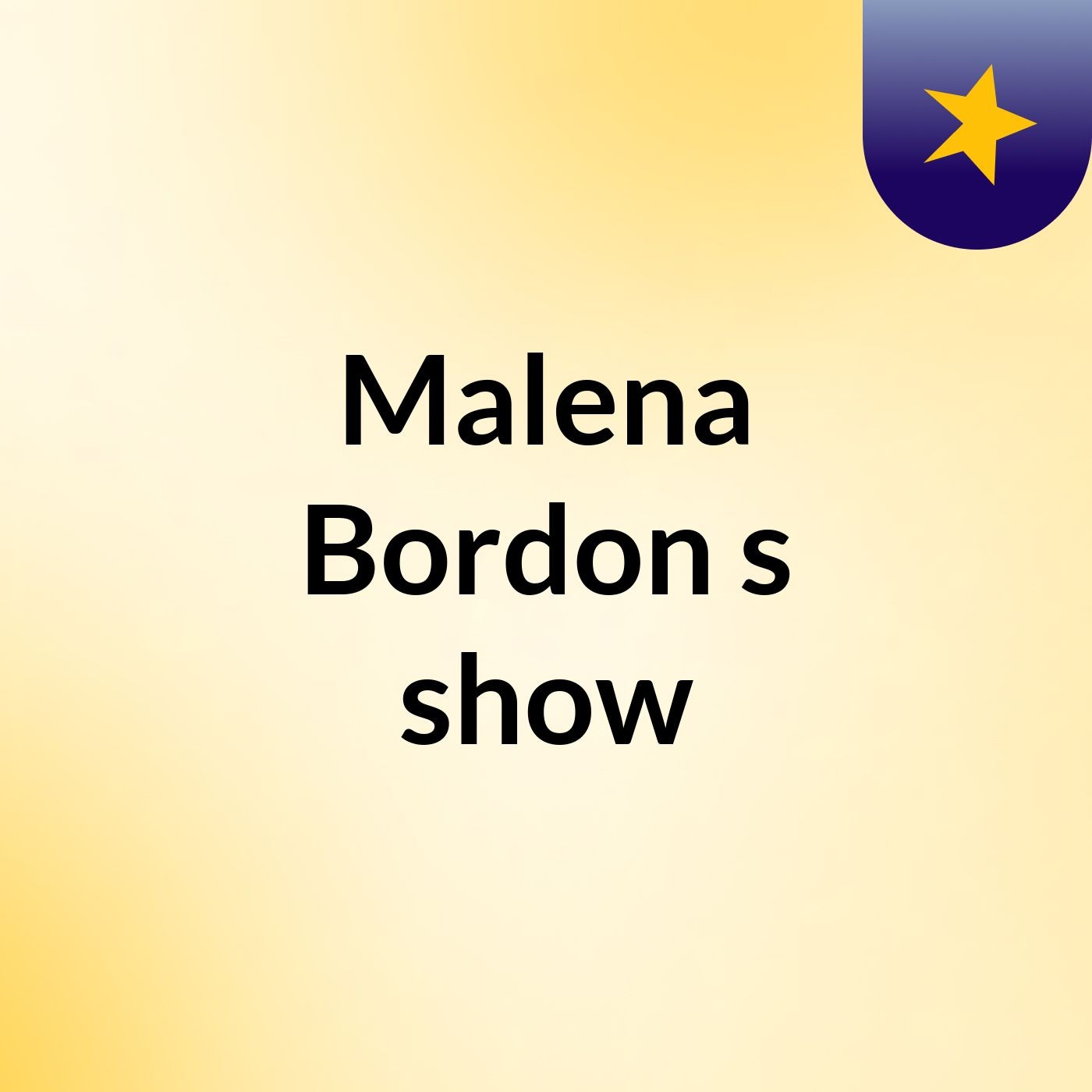 Malena Bordon's show