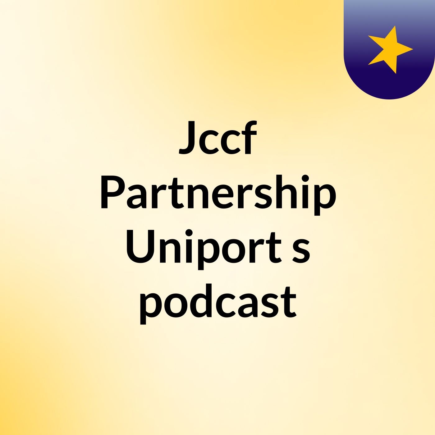 Jccf Partnership Uniport's podcast