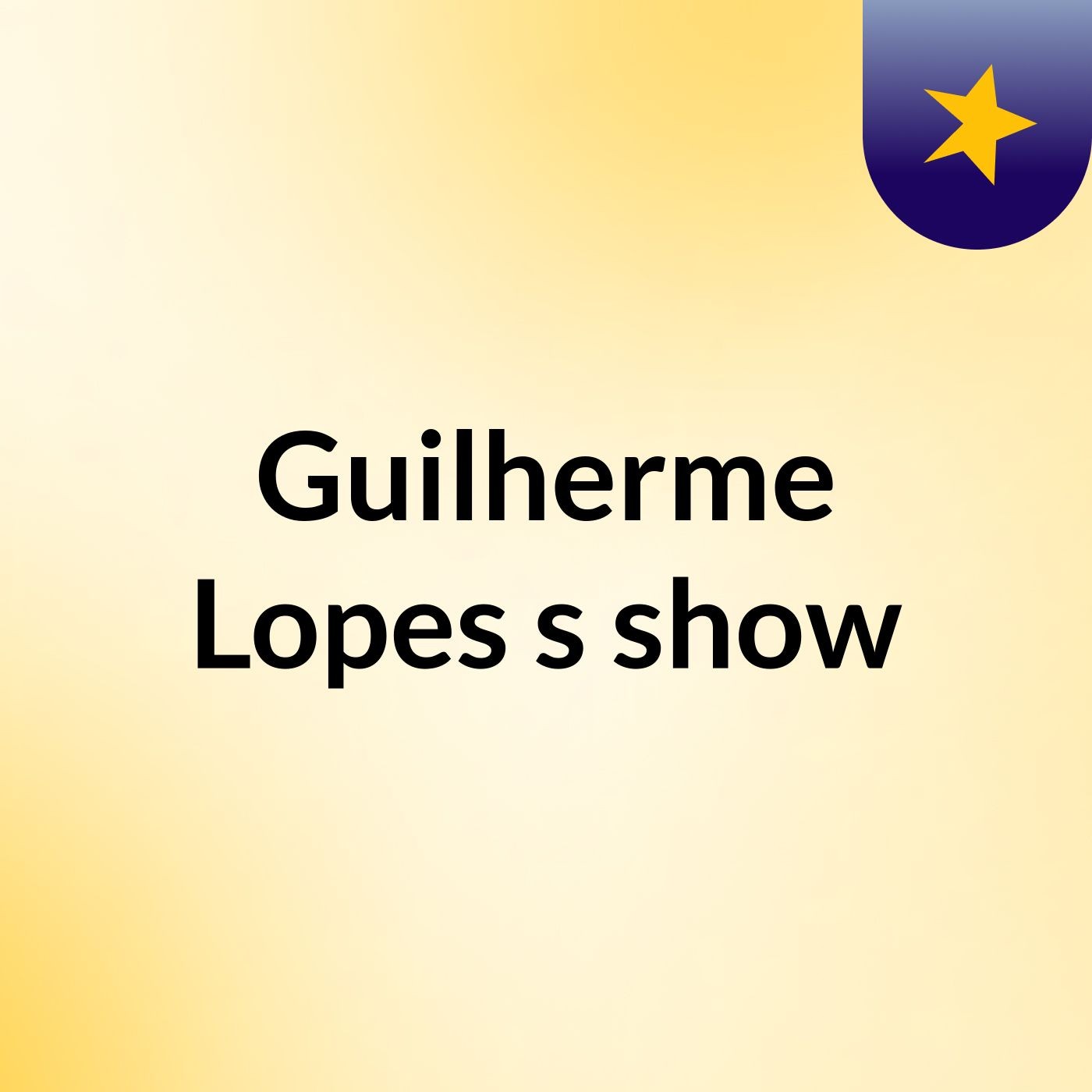 Guilherme Lopes's show