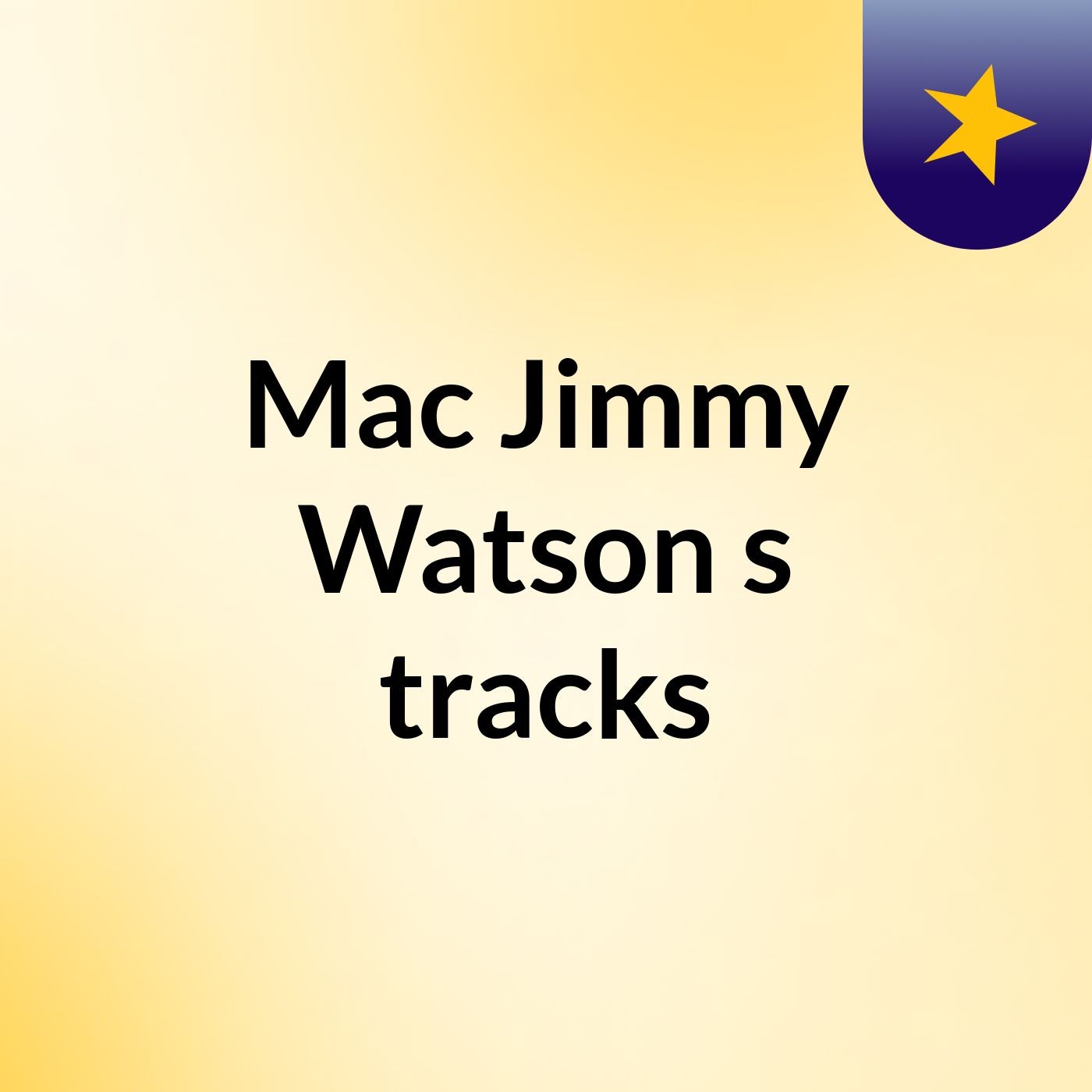 Mac Jimmy Watson's tracks