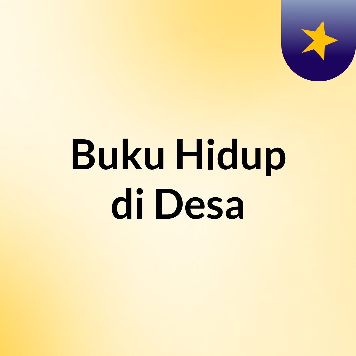 Buku Hidup di Desa