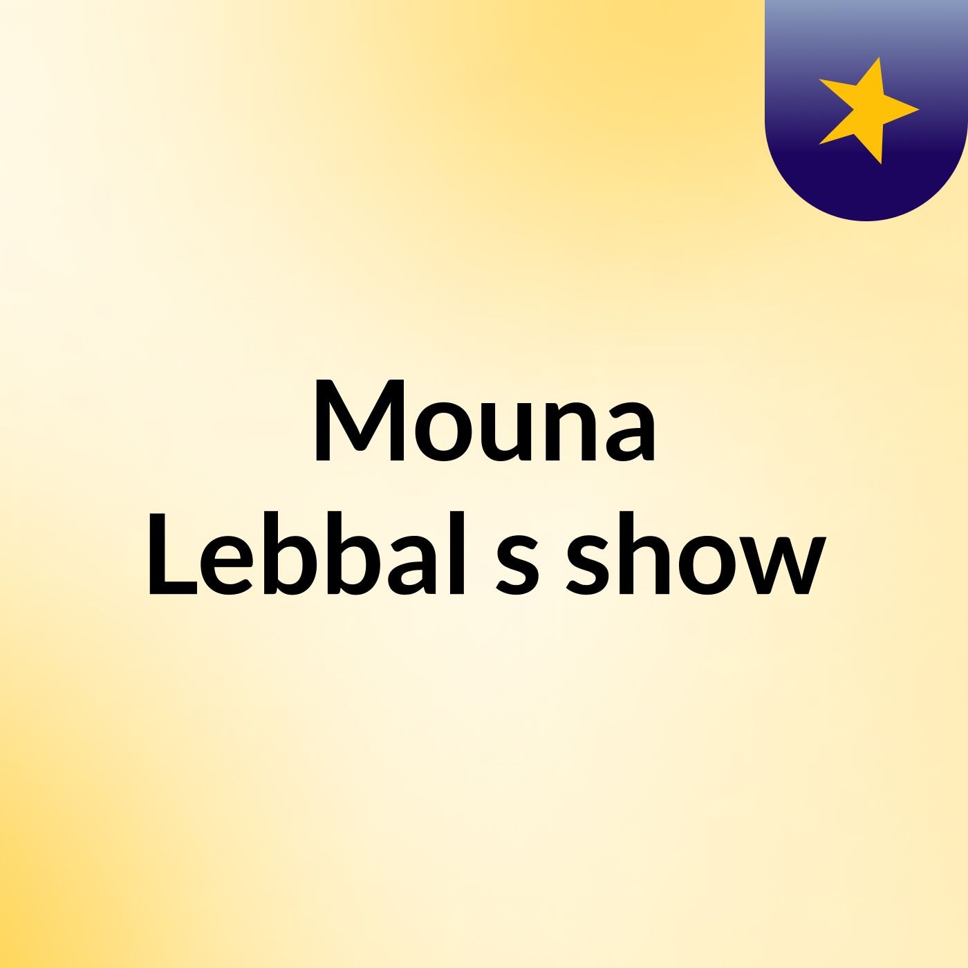 Mouna Lebbal's show cover art