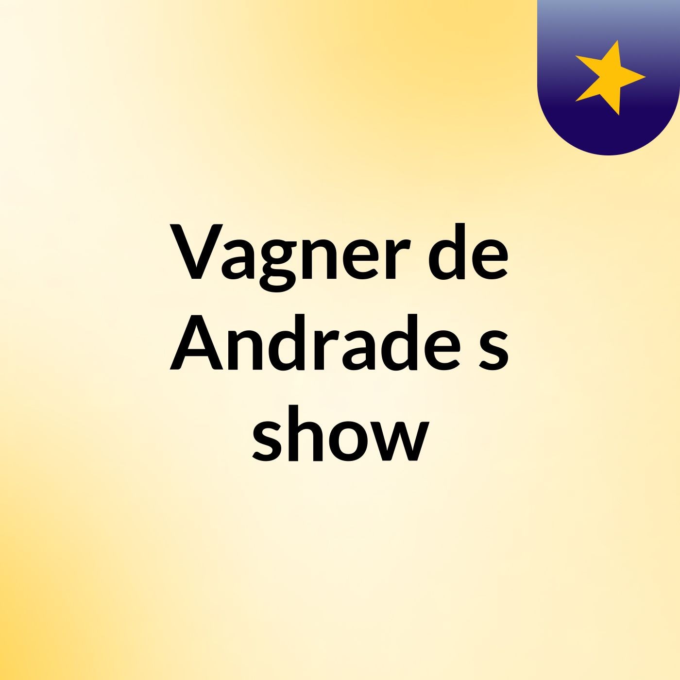 Vagner de Andrade's show