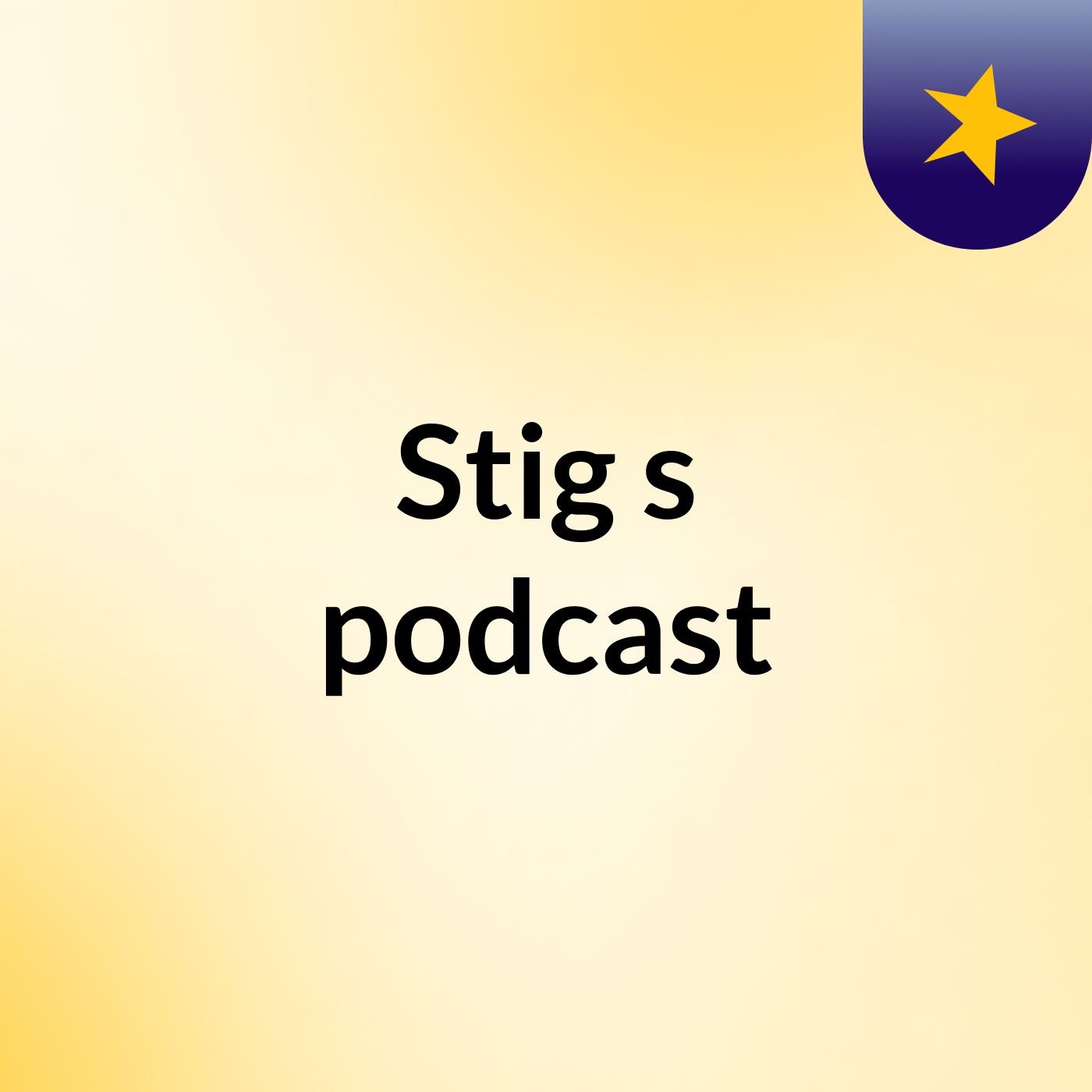 Stig's podcast